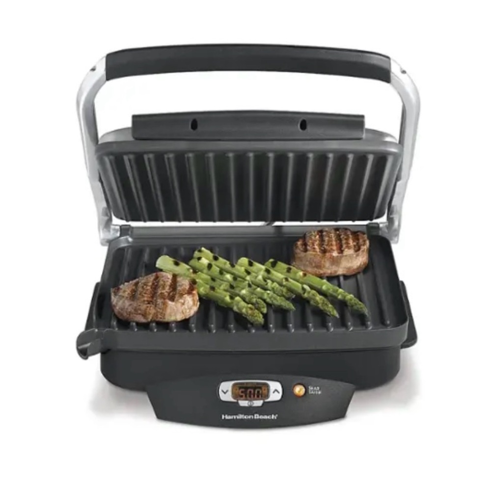 Hamilton Beach Black Indoor Grill